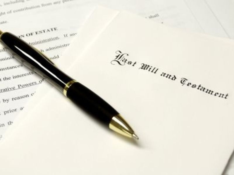 What a will does and does not cover